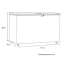 CONGELADOR HORIZONTAL 387LTS CHALLENGER / COD.019132
