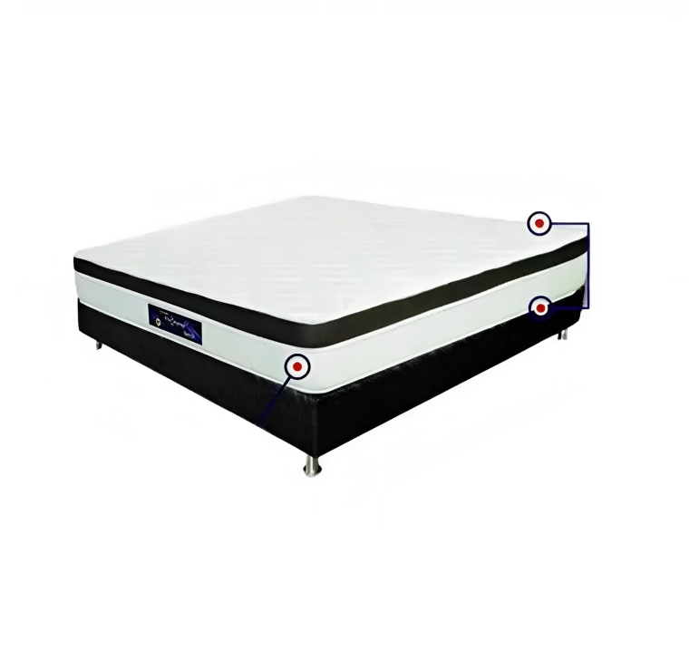 COL CASSATA 140X190X27 SERRATI / COD.020191