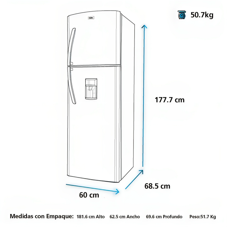 NEV FROST MABE 320LT / COD.018433