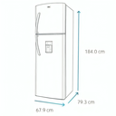 NEV NO FROST 412LT MABE 2PT GRAFITO / COD.018778