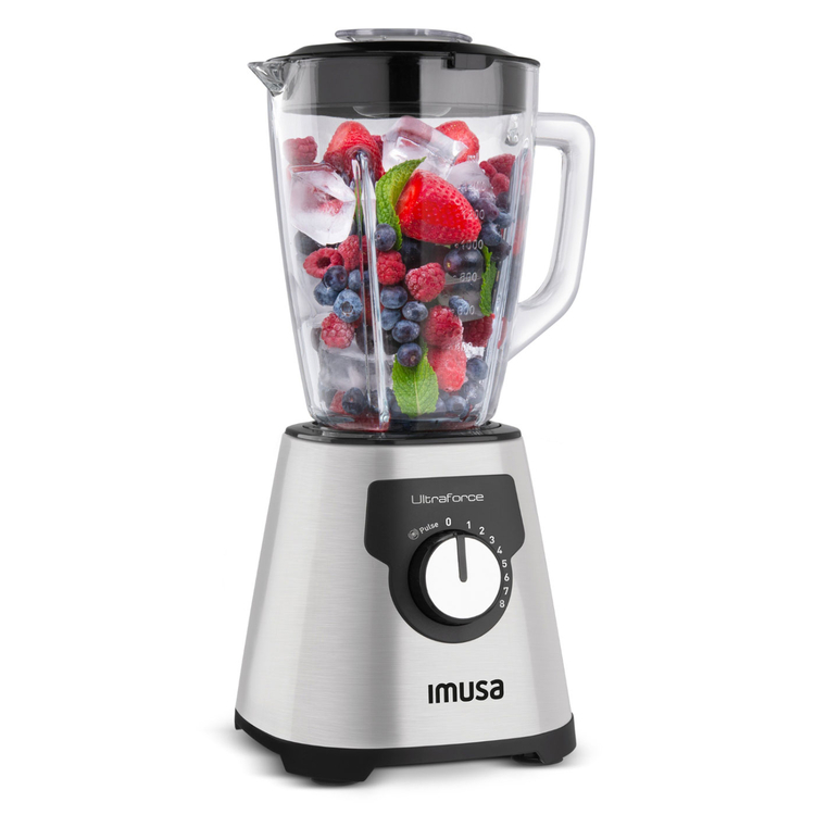 LICUADORA IMUSA ULTRAFORCE GLASS PL / COD.024003