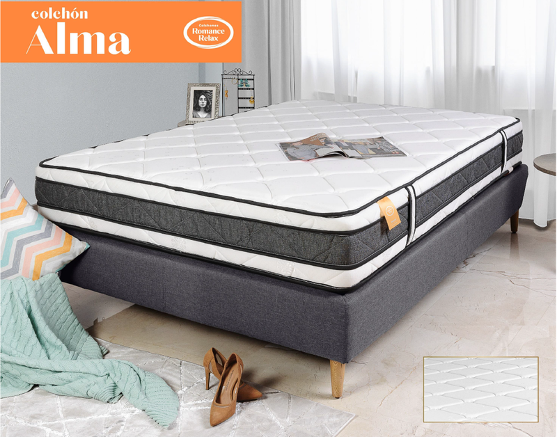 COLCHON ALMA 160X190X24 ESPUMADOS/COD.020466