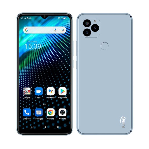 [019177] CELULAR KALLEY SILVER MAX PRO2 AZUL / COD.019177
