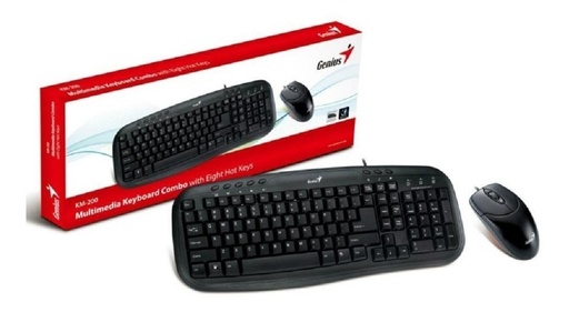 [019589] COMBO ALAMBRICO MOUSE/TECLADO GENIUS SMART