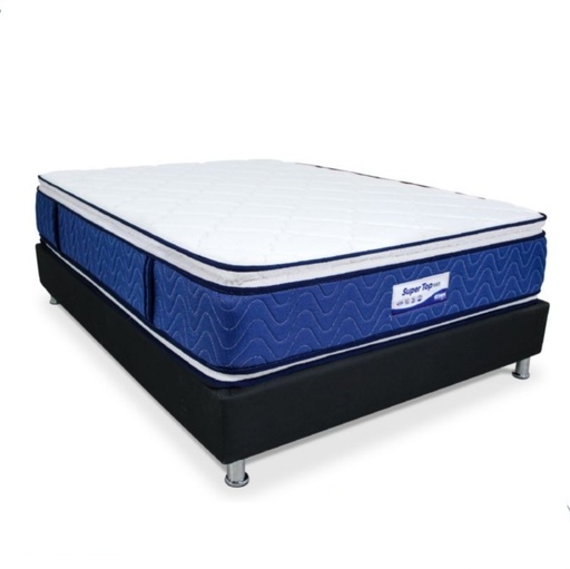 [020076] CBO COLCHON SUPER TOP 140X190+SOMIER / COD.020076