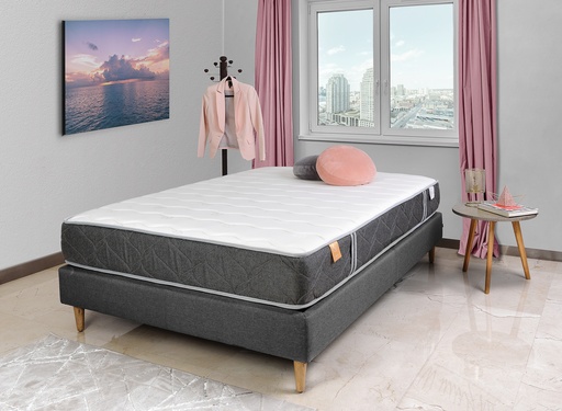 [020462] COLCHON CRISTAL 140X190X25 ESPUMADOS/COD.020462