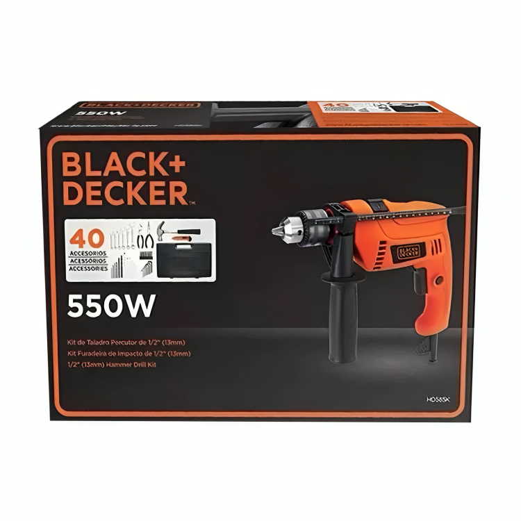 TALADRO 1/2 40PZA BLACK&DECKER / COD.601199