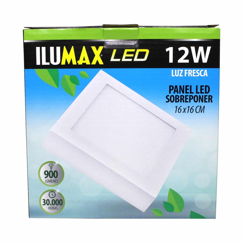 PANEL CUAD 12W LED ILUMAX