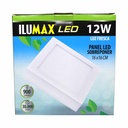 PANEL CUAD 12W LED ILUMAX