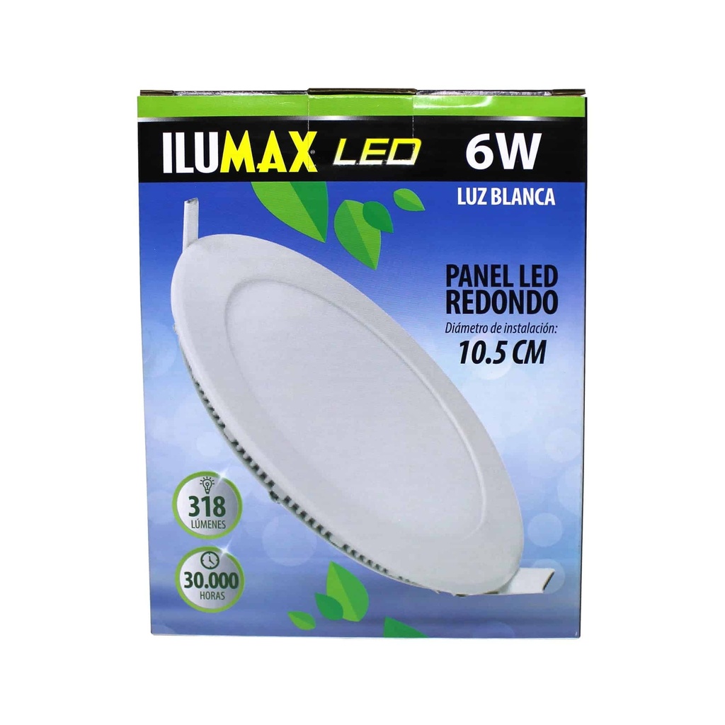 PANEL LED RED 6W 10.5CM ILUMAX