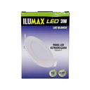 PANEL LED REDO 3W ILUMAX