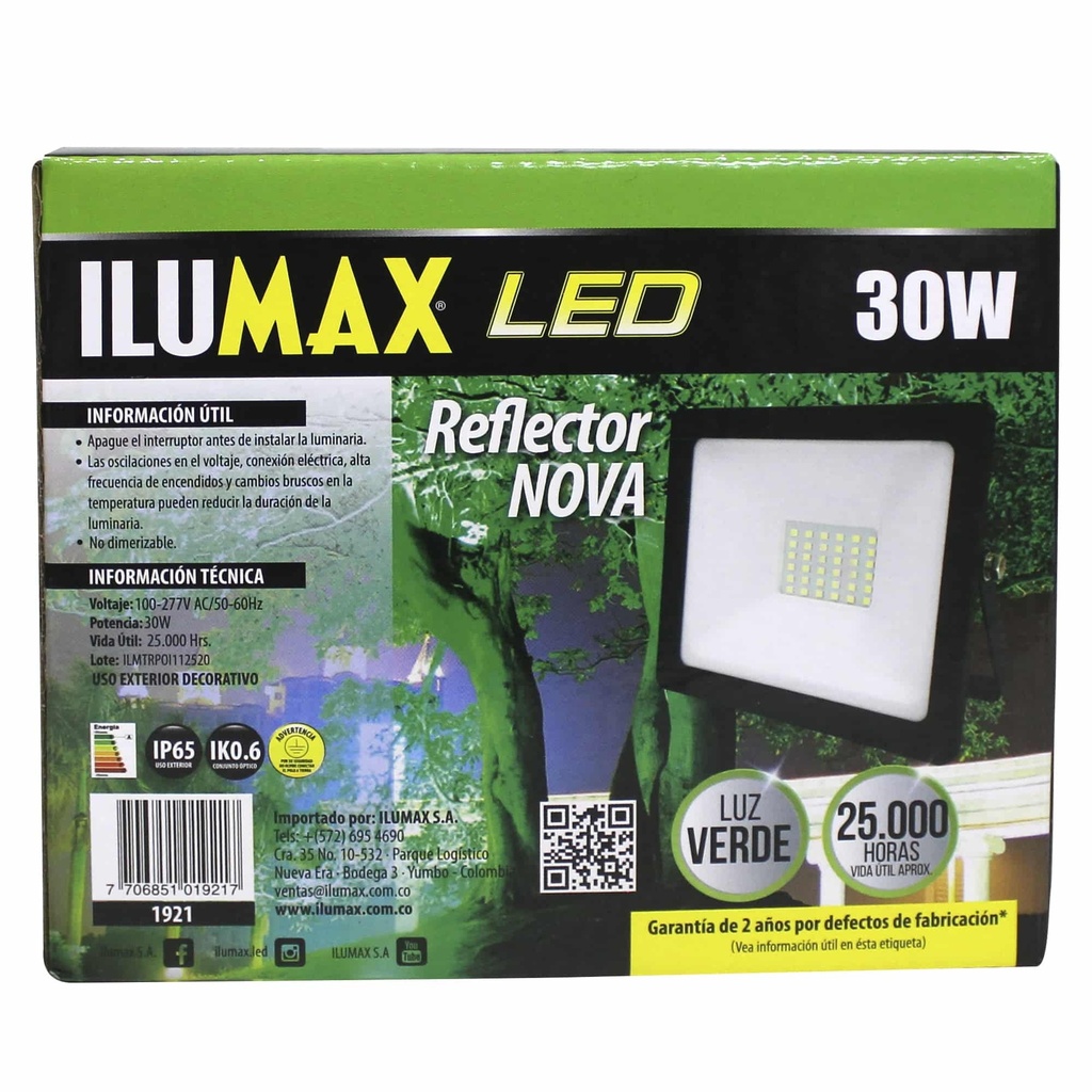 REFLECTOR LED 30W ILUMAX LB25000H 2061