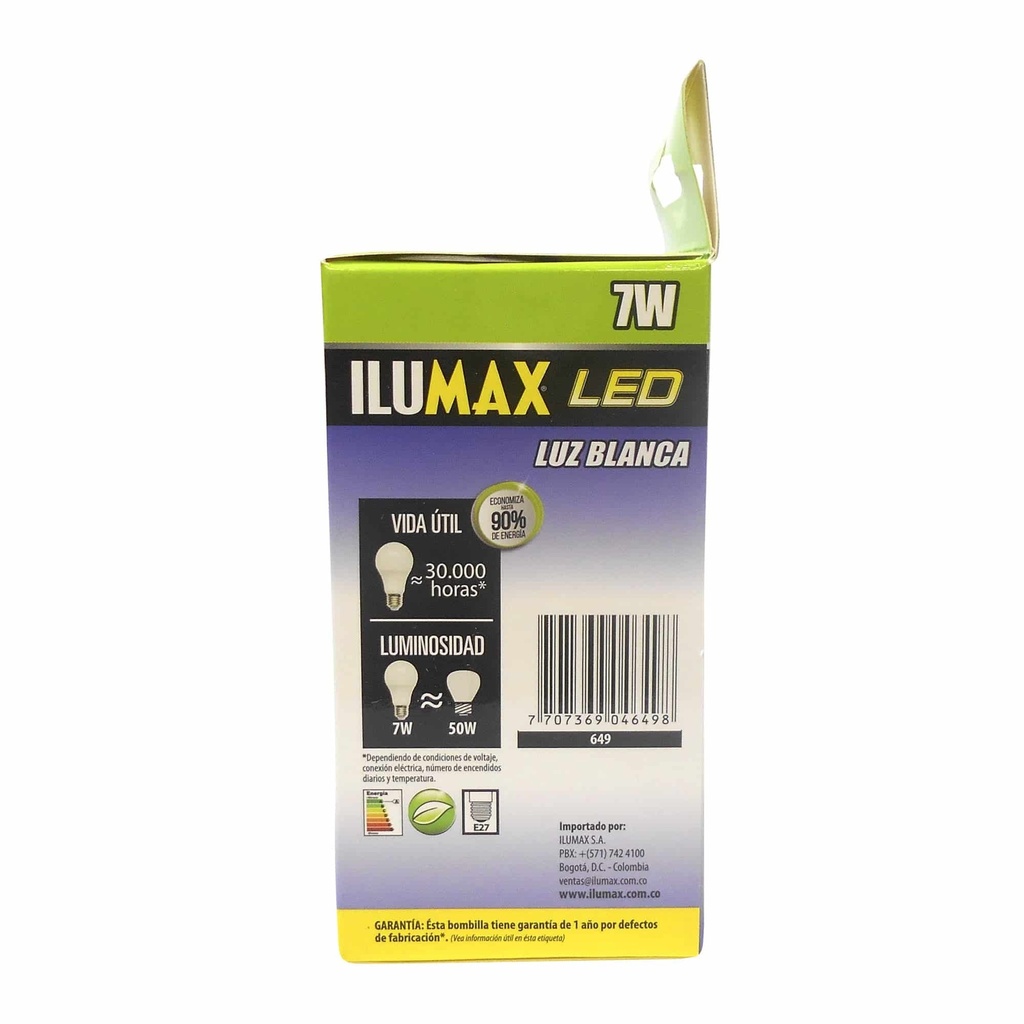 BOMBILLO LED 7W ILUMAX 649