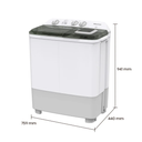 LAVADORA HISENSE 10KG REF WSB10 / COD.018895