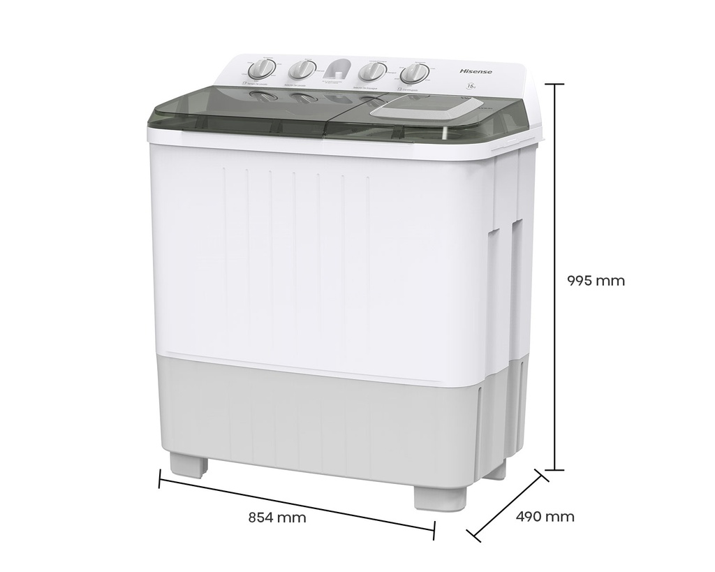 LAVADORA HISENSE 15 KILOS HISENSE / COD.851479
