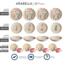 VAJILLA CORONA REF ARABELLA / COD.018920