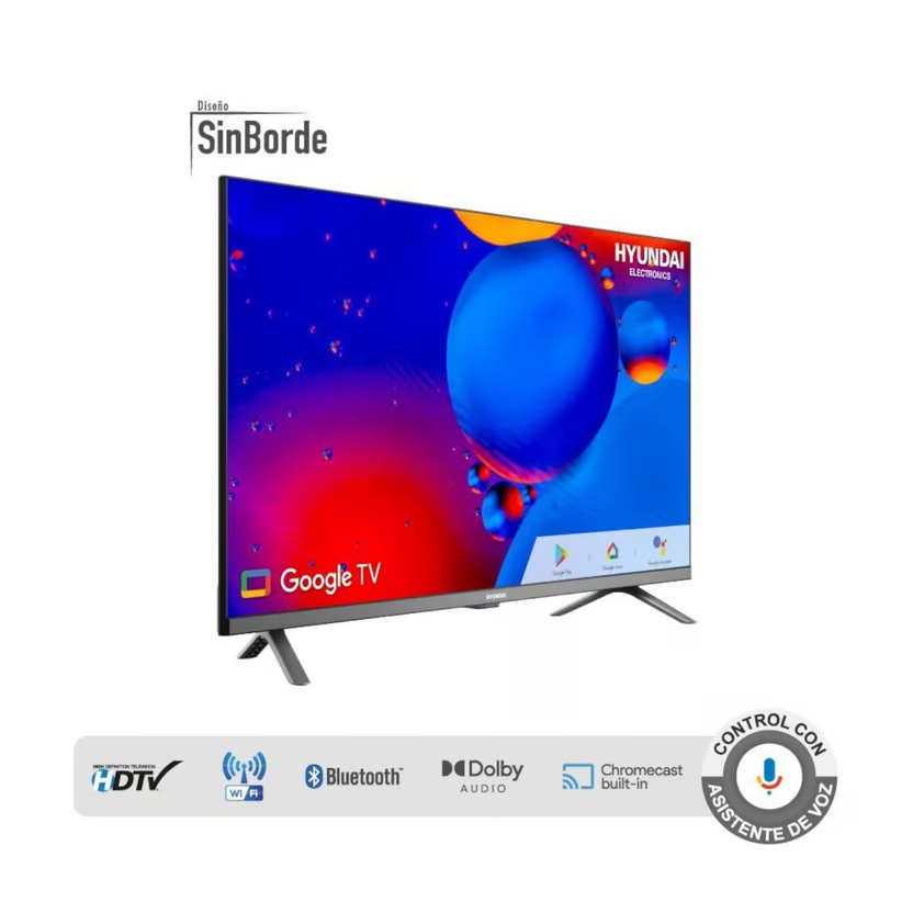 TV HYUNDAI 32" SMART REF 3254 NEGRO / COD.030558