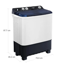 LAVADORA MABE SEMIAUTOMATICA 13KG / COD.736528