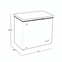 CONGELADOR ELECTROLUX 200 LTS EFCC20C3HQW / COD.018448