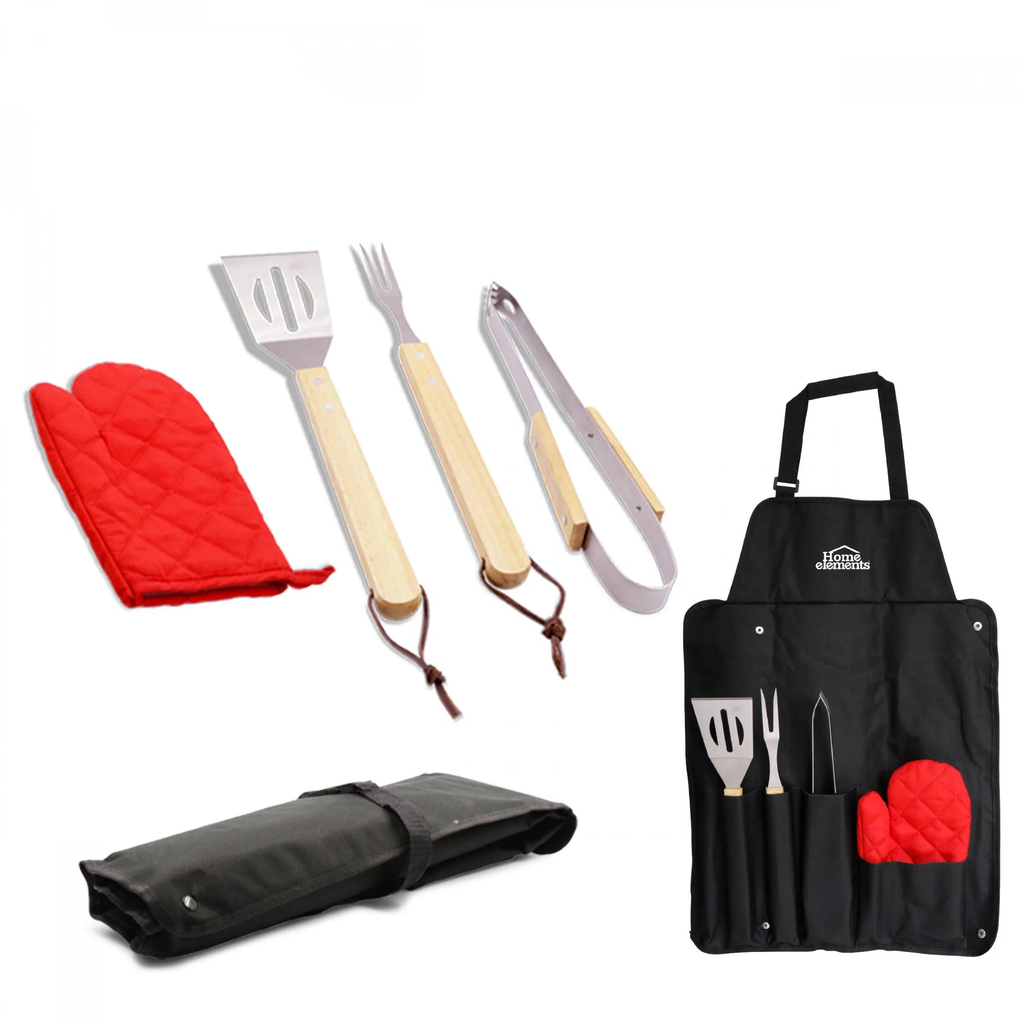 SET 5 PZ ASADOR BBQ / COD.024278