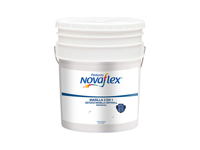 NOVAFLEX MASILLA 2 EN 1 ESTUCO - MASILLA DRYWALL 27K / COD.109043