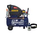 COMPRESOR 21L 2HP TOOLCRAFT+KIT / COD.606026