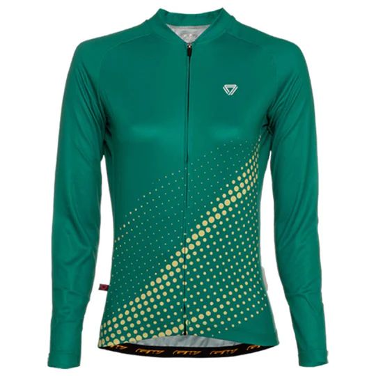 CAMISETA DE CICLISMO MUJER MANGA LARGA WAVE