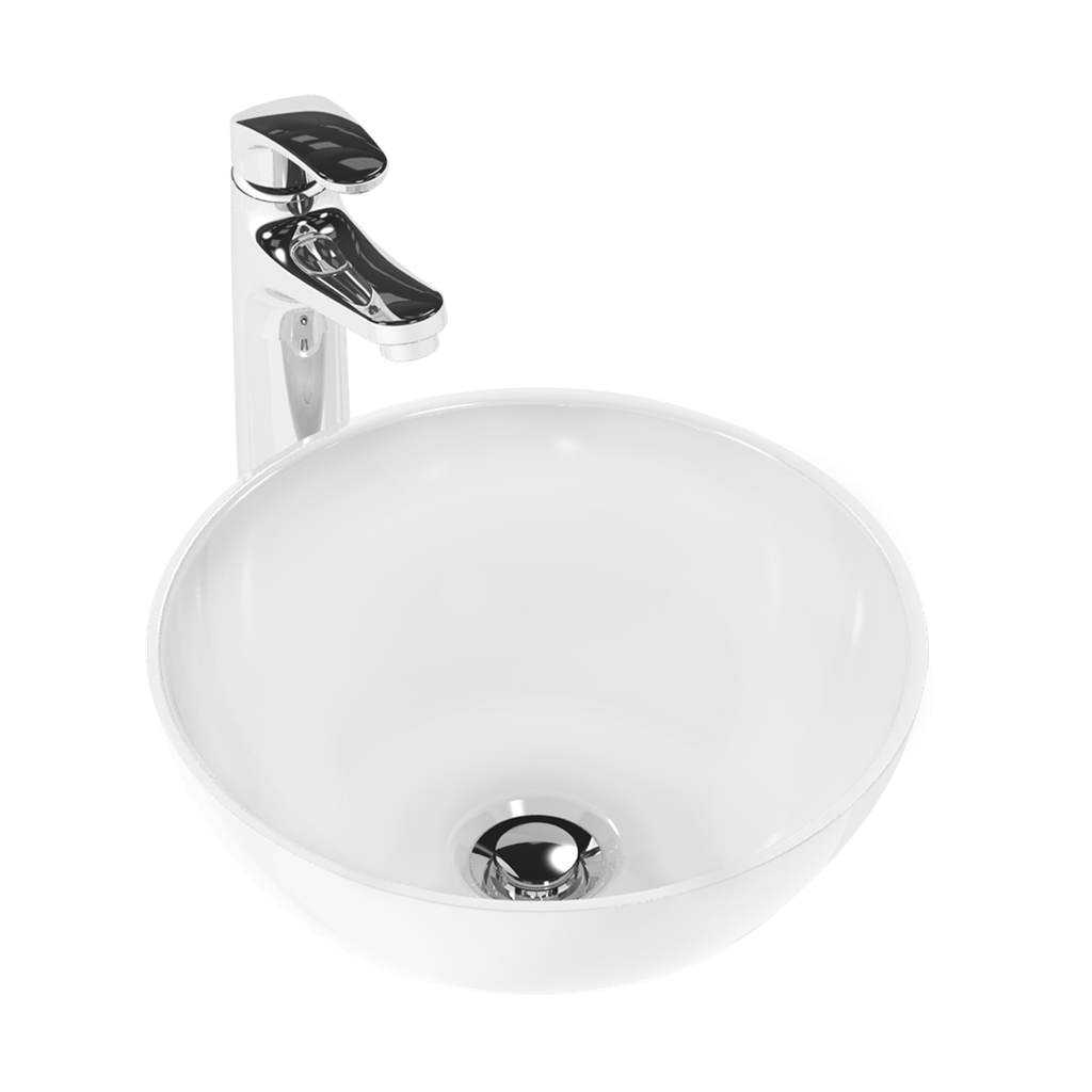 LAVAMANOS VESSEL CATTLEYA BLANCO / COD.905081