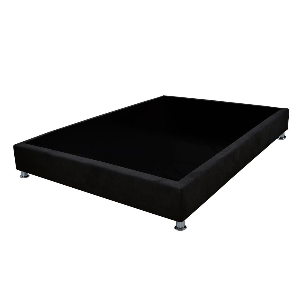 SOMIER 1.40 X 190 CM  NEGRO / COD.020081