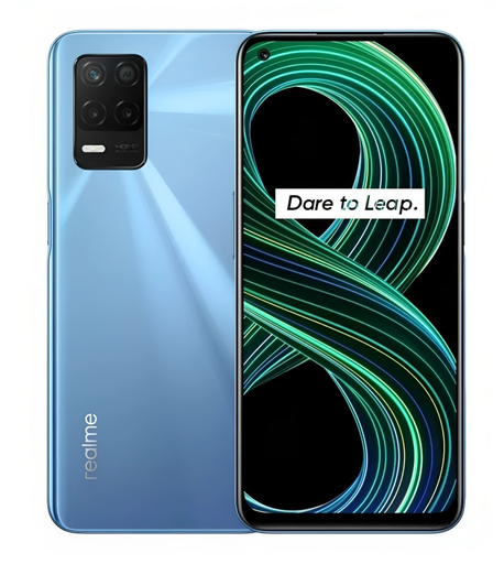 [027459] CELULAR REALME 8 4 +128GB AZUL / COD.027459