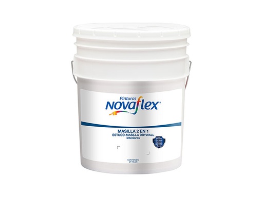 [109043] NOVAFLEX MASILLA 2 EN 1 ESTUCO - MASILLA DRYWALL 27K / COD.109043