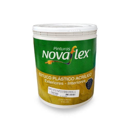 [109048] ESTUCO GLN NOVAFLEX EXT/INT / COD.109048