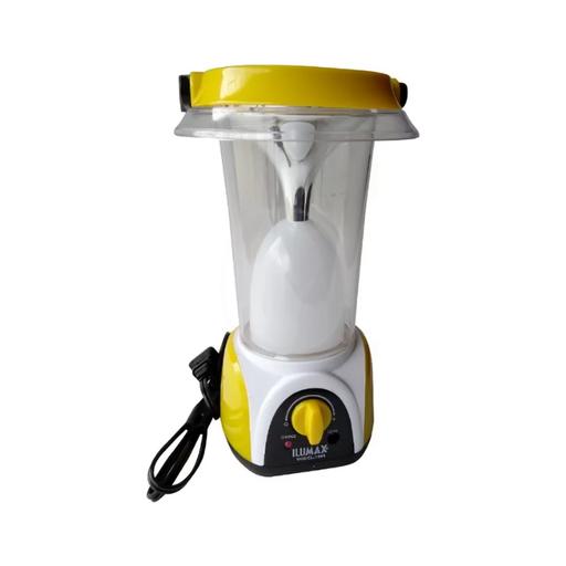 [202414] LAMPARA LED CAMPING 10W AMARIL SOLAR / COD.202414