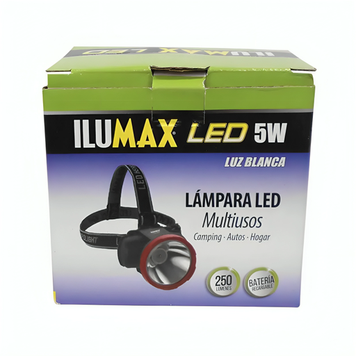 [202418] LAMPARA LED 5W NEGRO ILUMAX / COD.202418
