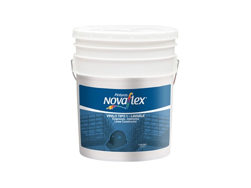 [502201/25] NOVAFLEX TIPO 1 BLANCO CUÑETE / COD.502201/25
