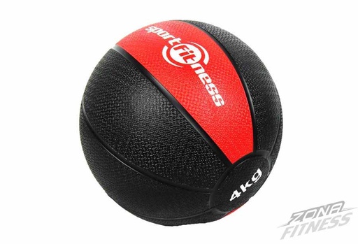 [801006] BALON 4KG NERO/ROJO FITNESS