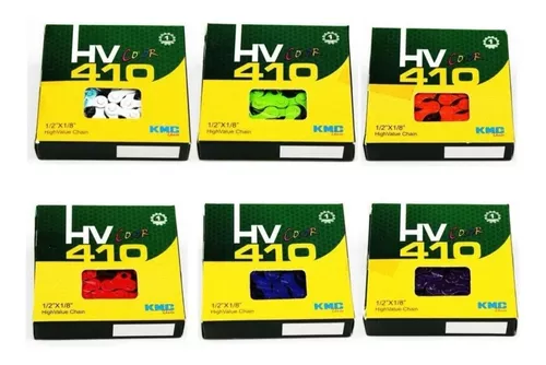 [803112] CADENA HV410 1/2X1/8X96L COLORES KMC REF 301129