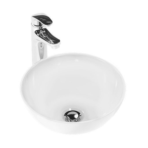 [905081] LAVAMANOS VESSEL CATTLEYA BLANCO / COD.905081