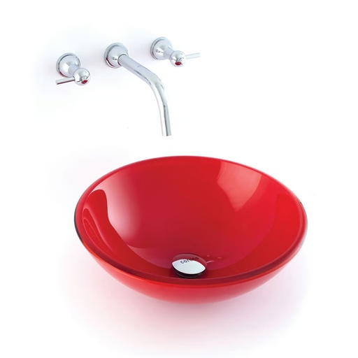 [905100] LAVAMANOS SCARLATTO C/DESAGUE ROJO / COD.905100