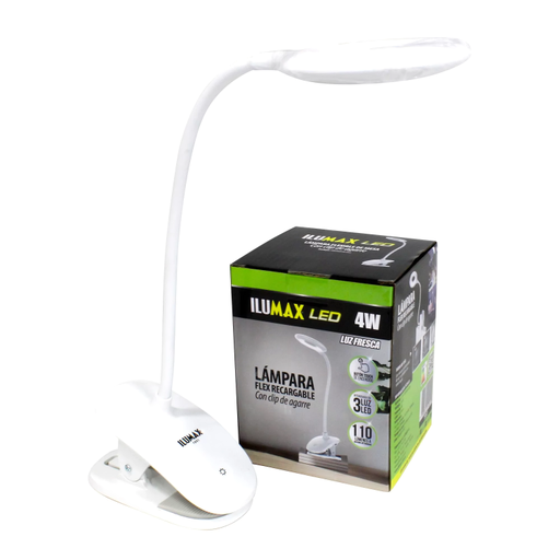 [202773] LAMPARA LED MESA CLIP FLEX 4W / COD.202773