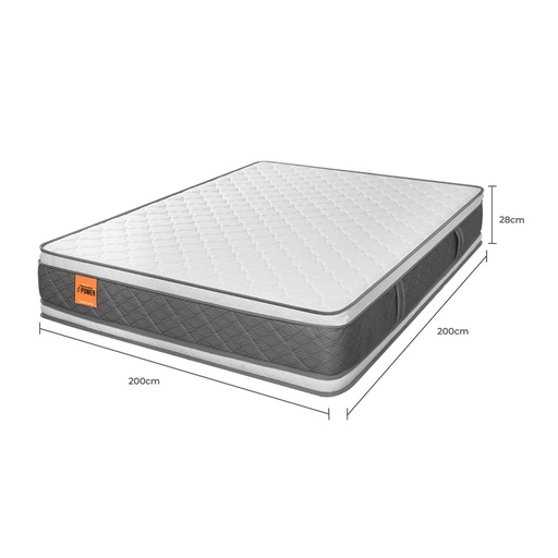 [021126] COLCHON POWER TITANIUM PEDIC JAC ESPUMADO 140X190X28/COD.021126