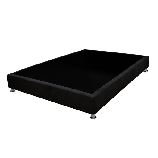 [020081] SOMIER 1.40 X 190 CM  NEGRO / COD.020081